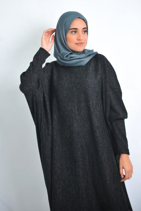 Abaya Dounia Zwart